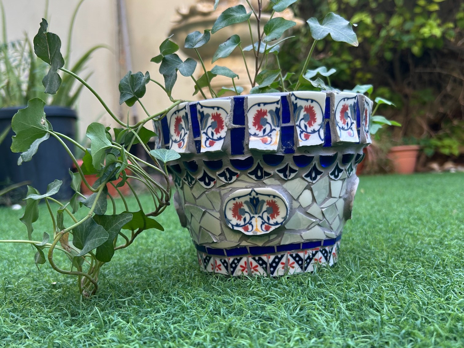 Mosaic Terracotta Pot — 1 of 8